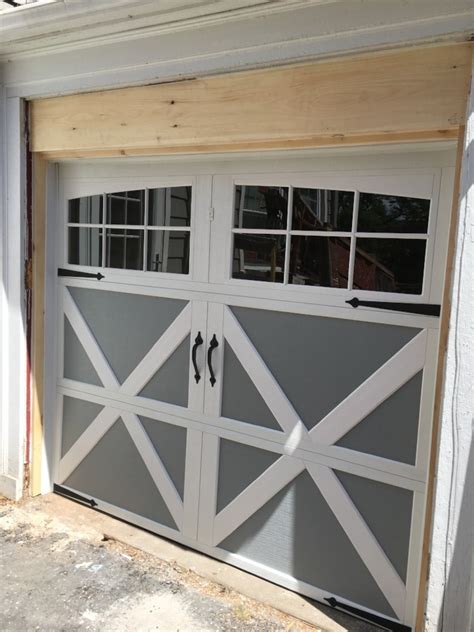 metal carriage house doors front